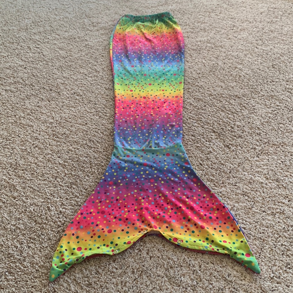 Kid mermaid tail